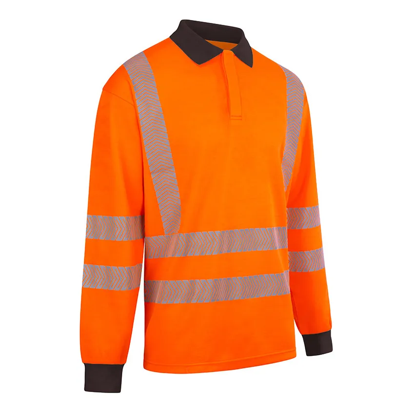 Beeswift Arc Compliant Hi-Vis Polo Shirt — Orange